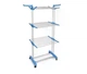 Многоярусная сушилка для одежды Garment Rack With Wheels с колесами и регулируемой высотой - изображение 1
