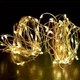Музична світлодіодна гірлянда 10 м USB, 100 LED, тепле біле світло - зображення 2
