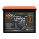 Акумулятор Logic Power LiFePO4 12 V 100 Ah (Літій-Залізо-Фосфатний) (SMART BMS 100A/50А) - изображение 1