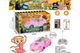 Радиоуправляемая машинка для детей Italian Brain Rot - Deluxe R/C Car "Ballerina Cappuccina" с подсветкой и звуком, розовая - изображение 1