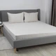 Простынь-чехол на резинке полуторная ТЕП Velour 2-04756_34180 160х200 см светло-серая - изображение 3