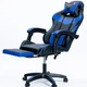 Крісло геймерське DIEGO Phantom RS Black-Blue - зображення 3