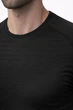 Мужская спортивная футболка SilkFit Apmi ⬩ рашгард с коротким рукавом ⬩черная 3XL - изображение 4