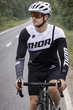 Мужской рашгард THOR Downhill ♦ MTB ♦ Велоспорт ♦ Летний дышащий рашгард с длинным рукавом ♦ Быстросохнущий ♦ черно-серый S - изображение 5