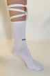 Женские носки с завязками 36-40 Tide Apmi ⬩ стильные ⬩ белые - изображение 4