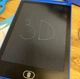 3Д ручка для дітей з LCD планшетом малювання та творчість 3D pen + 16 шт різнокольорового пластику в подарунок + трафарети - зображення 3
