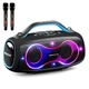Портативна колонка Bluetooth Hopestar Party Box 168 400W Black - зображення 1