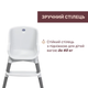 Стульчик для кормления 3 в 1 Chicco Polly Zest, белый - изображение 5