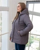 Женская демисезонная куртка большого размера UF-fashion МТ-00157 62 сиреневый - изображение 3