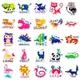 Набор наклеекEducational Cute Animals 50 шт - изображение 5