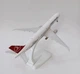 Модель літака Boeing 777 Turkish Airlines 1:300 металева лита колекційна модель пасажирського авіалайнера 20 см - зображення 5