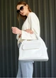 Женская спортивная сумка Sambag Vogue BKS белая 37 х 25 х 16 см (90153008) - изображение 11