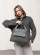 Жіноча спортивна cумка Sambag Vogue BKS графітова 37 х 25 х 16 см (90153009) - зображення 3