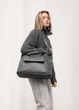 Жіноча спортивна cумка Sambag Vogue BKS графітова 37 х 25 х 16 см (90153009) - зображення 5