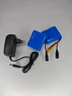 Акумулятори для ехолотів (комплект 2+1шт) 12v + зарядний блок. - зображення 1