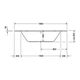 Ванна шестикутна Duravit D Code 190х90см, вбудовуваний варіант (700138000000000) - изображение 4