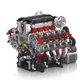Конструктор Technic Двигун V8 F488 Mould King 2718 деталей Червоний (28342) - зображення 2