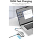 Док-станція USB3.1 Type-C --> HDMI 60Hz/USB 3.0x3/PD 100W 5-in-1 Vention - изображение 5