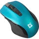 Беспроводная мышь Defender Prime MB-053, оптическая, 1600 dpi, 6 кнопок, бесшумная, бирюзовая (LKMTR_809711) - изображение 4