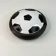 Аэромяч детский с LED подсветкой Hoverball, интерактивный левитирующий воздушный футбольный мяч с мягким защитным бампером для игры в помещении на батарейках Черно-белый, S053-1 - изображение 7