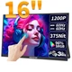 Портативный монитор HGFRTEE B160-SZF06L1-T (16 HDR10 IPS) Type-C 60Hz - изображение 1