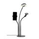 Кольцевая лампа XO BGD006/LS-90 Black с холдером для смартфона и микрофона черный 9 дюймов - изображение 2