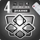 Люстра светодиодная 517 Dlight с пультом 80Вт Черный (02036) - изображение 1