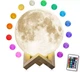 Світильник Місяць 3D MOON на акумуляторі. 16 кольорів з пультом RGB - зображення 6
