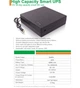 ИБП Mini UPS повербанк (31 200 мАч. 12V 3А) для модема маршрутизатора роутера терминала WGP 30WDL с разветвителем и блоком питания - изображение 3