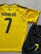 Футбольная форма Роналдо Ronaldo Аль-Наср 20 (115 - 120 см) золотистая - изображение 5