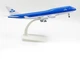 Модель самолета Boeing 747 KLM 1:300, металлическая литая модель пассажирского авиалайнера 20 см - изображение 5