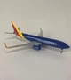 Модель літака Boeing 737 Southwest Airlines 1:300 металева лита колекційна модель пасажирського авіалайнера 20 см - зображення 5