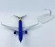 Модель літака Boeing 737 Southwest Airlines 1:300 металева лита колекційна модель пасажирського авіалайнера 20 см - зображення 11