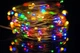 Гірлянда світлодіодна нитка 5 м 50 led різнокольорова RGB на батарейках - зображення 1