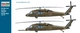 Збірна модель 1:48 багатоцільовий вертоліт UH - 60 / MH - 60 Black Hawk Italeri 2706 - зображення 4