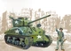 Збірна модель 1:35 танк M4A1 Sherman Italeri 0225 - изображение 3