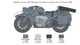 Збірна модель 1:9 німецький військовий мотоцикл з коляскою ZUNDAPP KS 750 Italeri 7406 - изображение 4
