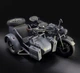 Збірна модель 1:9 німецький військовий мотоцикл з коляскою ZUNDAPP KS 750 Italeri 7406 - изображение 6