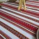 Вишита скатертина Ototextile "Гуцульська" на білій основі, орнамент червоний; 140*320см 174-Н 1/1 С - изображение 6
