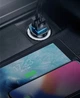 Автомобильное зарядное устройство Baseus Square metal QC3.0 double USB 5A 30W Black (CCALL-DS01) [59111] - изображение 5