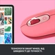 Миша Logitech POP Mouse Bluetooth Heartbreaker Rose (910-006548) [69017] - зображення 10