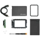Зовнішня кишеня для HDD/SSD Transcend StoreJet 25CK3 2.5" SATA to USB 3.0 Rubber (TS0GSJ25CK3) [69861] - зображення 2