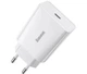 Сетевое зарядное устройство Baseus Speed Mini PD Charger 20W (CCFS-SN02) White [67420] - изображение 3