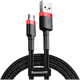 Кабель Baseus Cafule Micro USB 2m (CAMKLF-C91) Red/Black [69672] - изображение 1