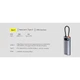 USB-хаб Baseus Metal Gleam Series 5-in-1 Multifunctional Type-C Hub Space Gray (CAHUB-CX0G) [72630] - изображение 6