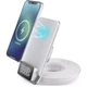 Бездротовий зарядний пристрій WiWU M11 4-in-1 Wireless Fast Charger with Time Clock and Backligh [73465] - зображення 1