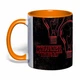 Чашка с печатью "Очень странные дела / Stranger Things" №1 (цвет оранжевый) (37021) - изображение 1
