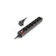 Мережевий фільтр живлення REAL-EL RS-6 Protect M 5m, black (EL122300036) - зображення 6