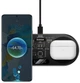 Беспроводное зарядное устройство Baseus Digital LED Display 2in1 Wireless Charger 20W (WXSX010101) Black [78283] - изображение 2