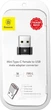 Переходник Baseus USB to USB-C Female Black (CAAOTG-01) [76681] - изображение 9
